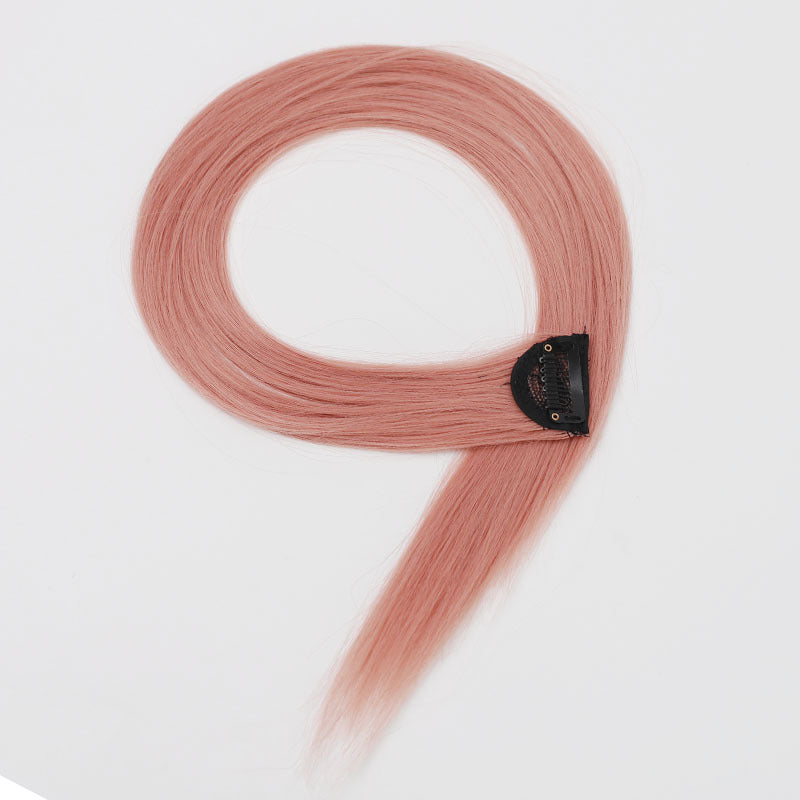 Mechón de cabello con clip de color de calidad mejorada (20 colores disponibles)