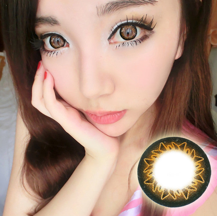 Starburst Brown 15mm - Ohmykitty Online Store
