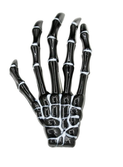 Harajuku Skeleton Hand Hair Clips (1 Piece) - Ohmykitty Online Store