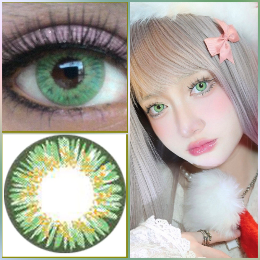 Ojos occidentales Elfo congelado Verde