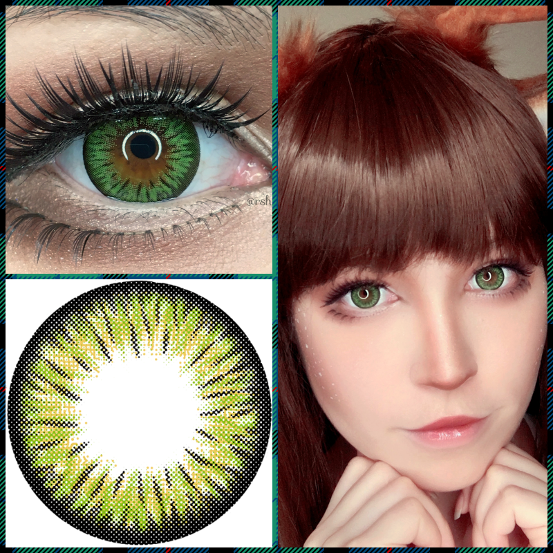 Premier Light Green Contacts | 15mm Natural Green Lenses