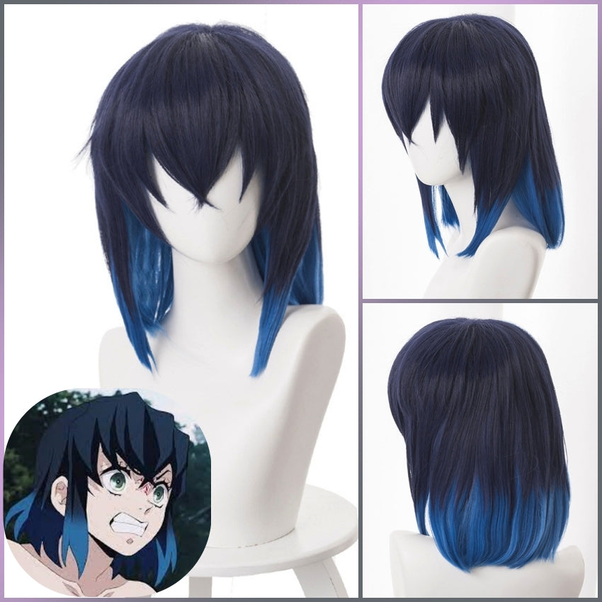Demon Slayer - Peluca de cosplay Hashibira Inosuke