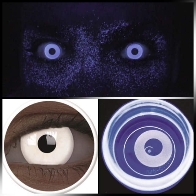 UV Glow White - Ohmykitty Online Store