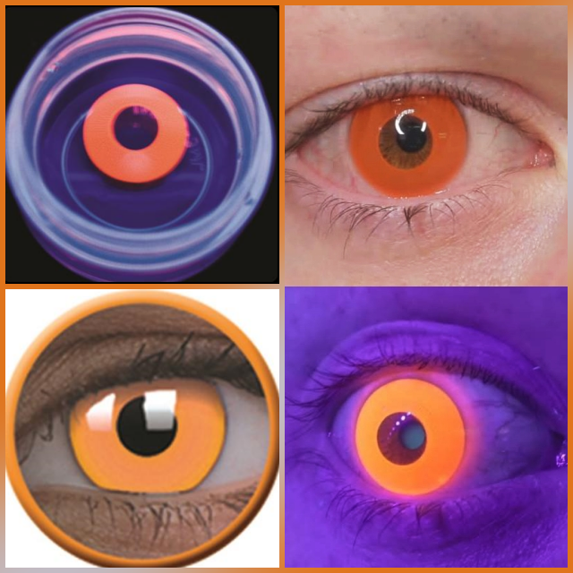 UV Glow Orange - Ohmykitty Online Store