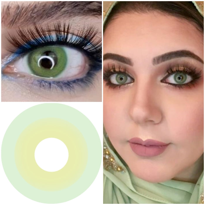 Angelic Green RX Halloween Contacts