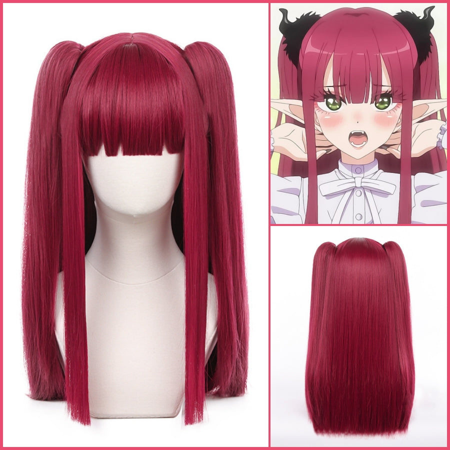 My Dress-Up Darling Sono Bisque Doll Wa Koi Wo Suru Kitagawa Marin Little  Devil Red Cosplay Wig