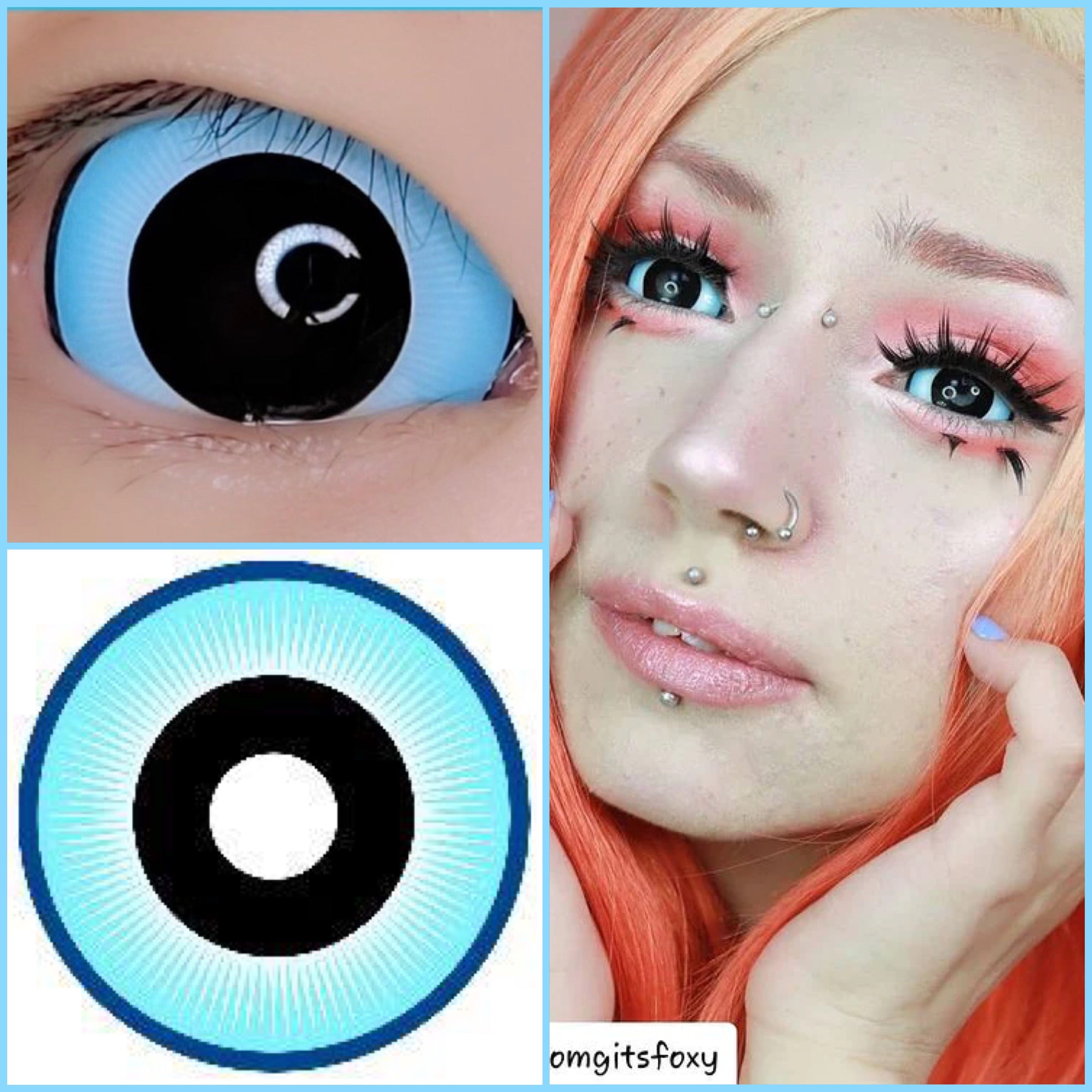 Esclerótica Ojos De Caricaturista 22mm