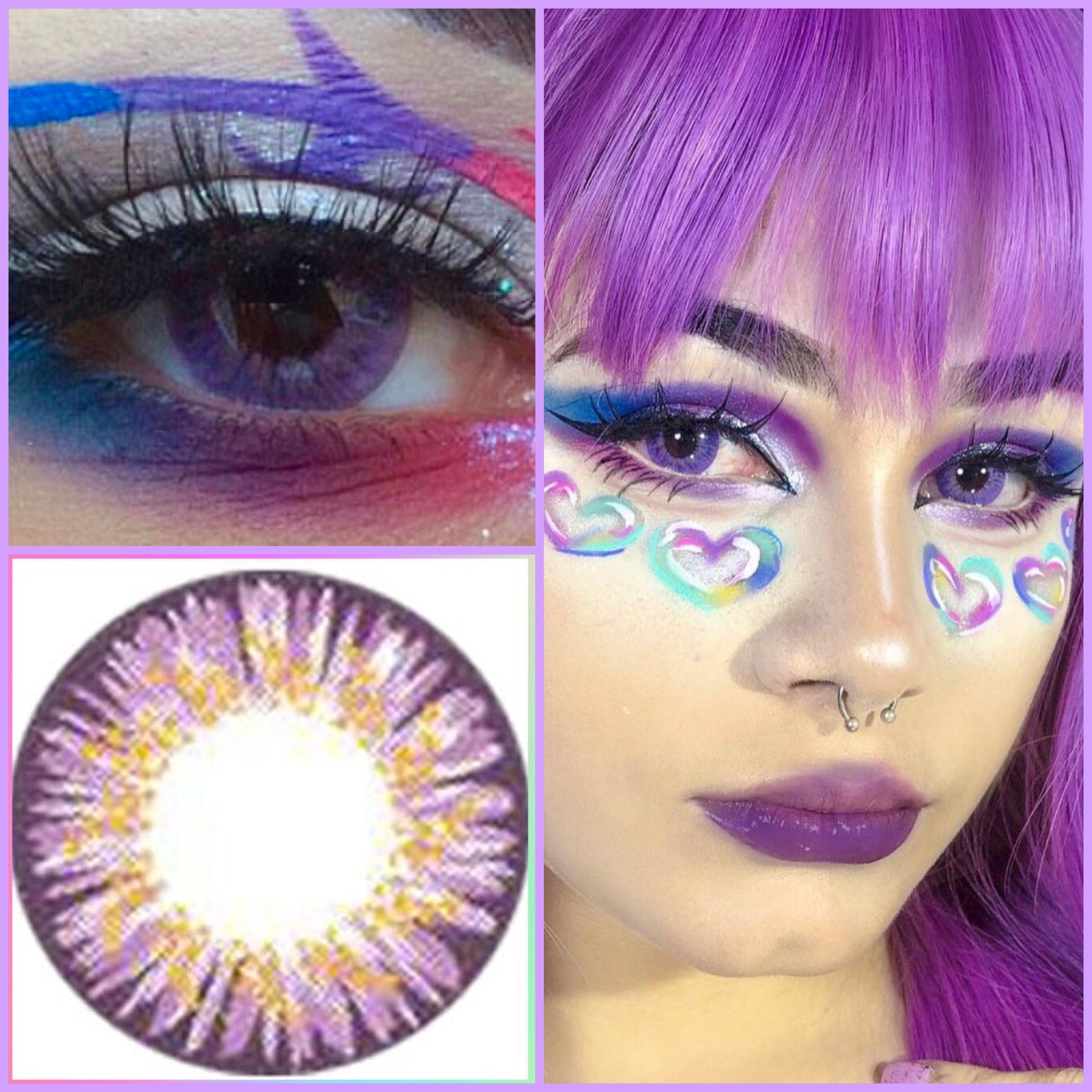 Ojos occidentales Elfo congelado Violeta