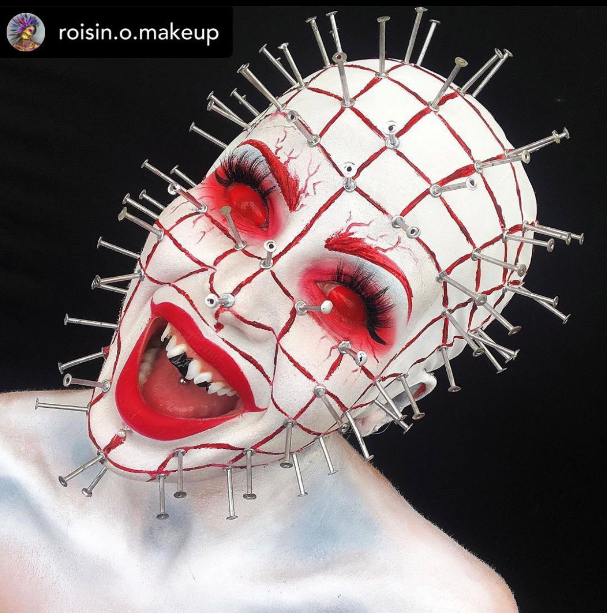 Sclera Red Mesh 22mm