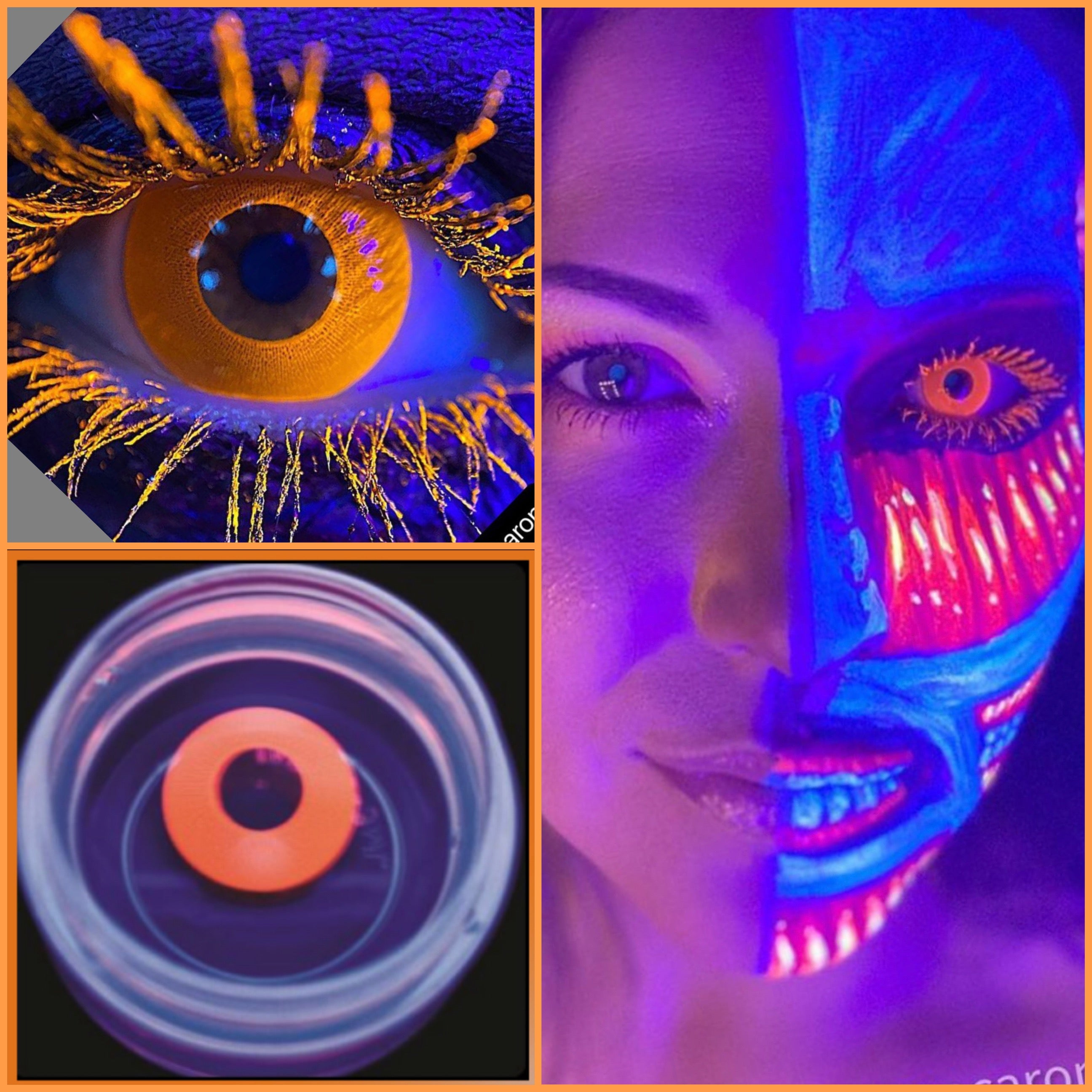 UV Glow Orange - Ohmykitty Online Store