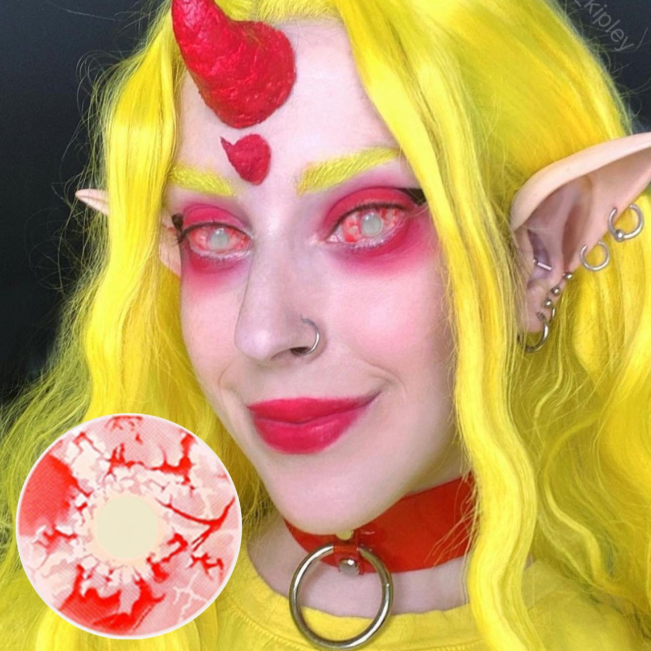 Sclera Bloody Zombie 22mm - Ohmykitty Online Store