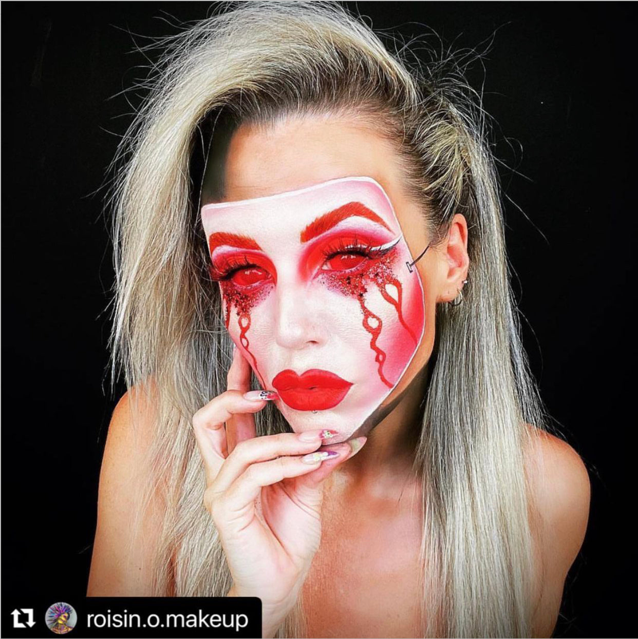 Sclera Red Mesh 22mm