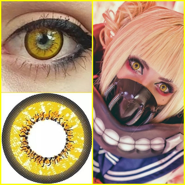 yellow eye contacts