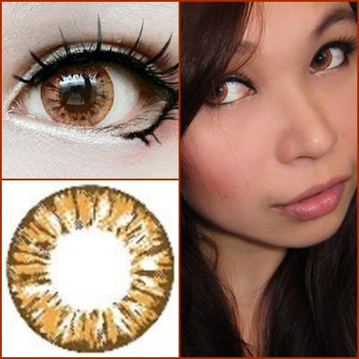 Dollyeye Starry Eyes Brown - Ohmykitty Online Store