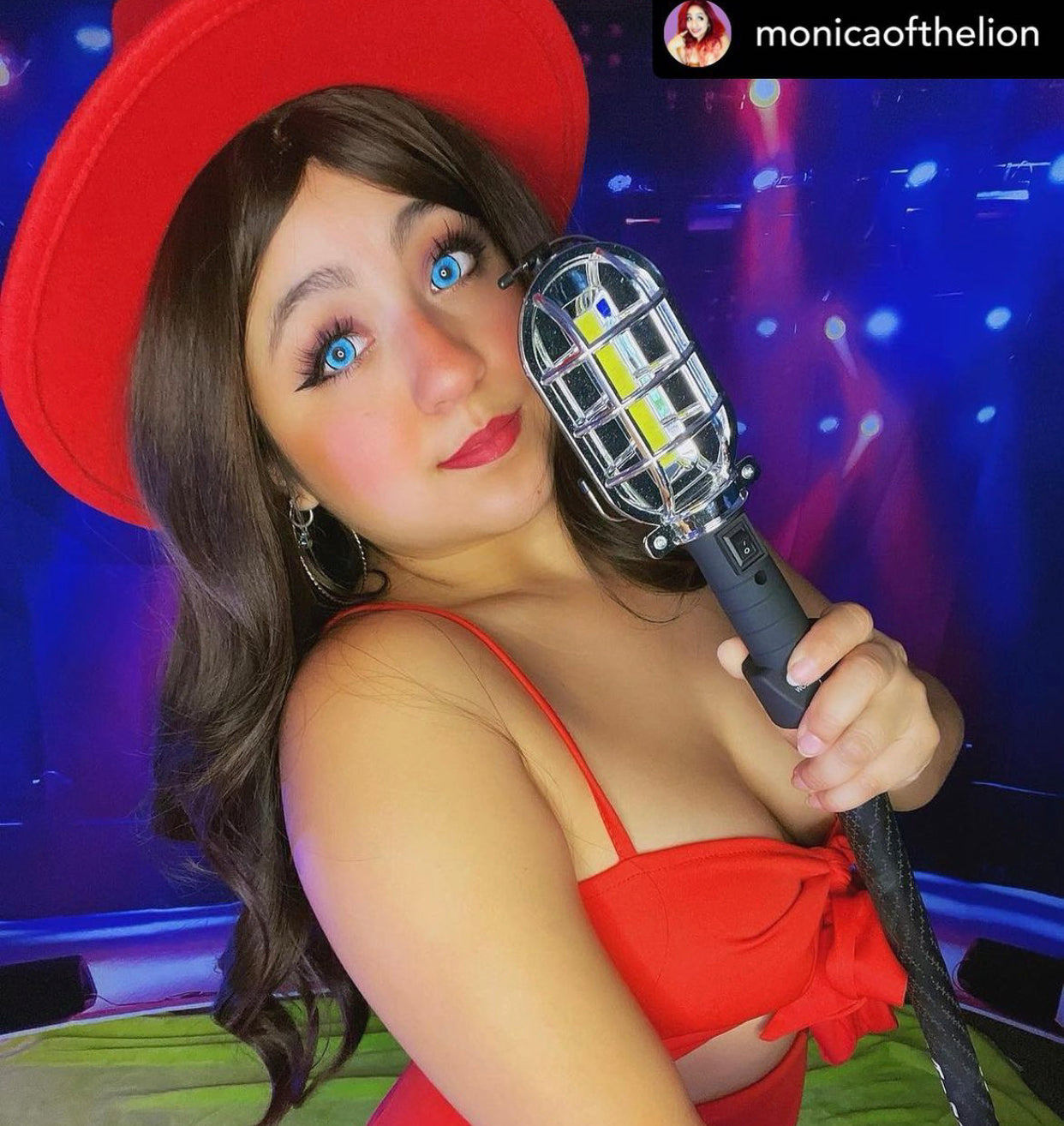 platonic aqua blue cosplay contacts 15mm