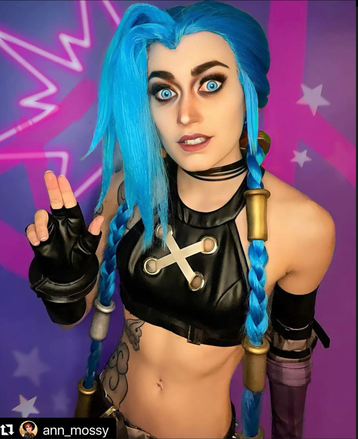 platonic aqua blue cosplay contacts 15mm cosplayer