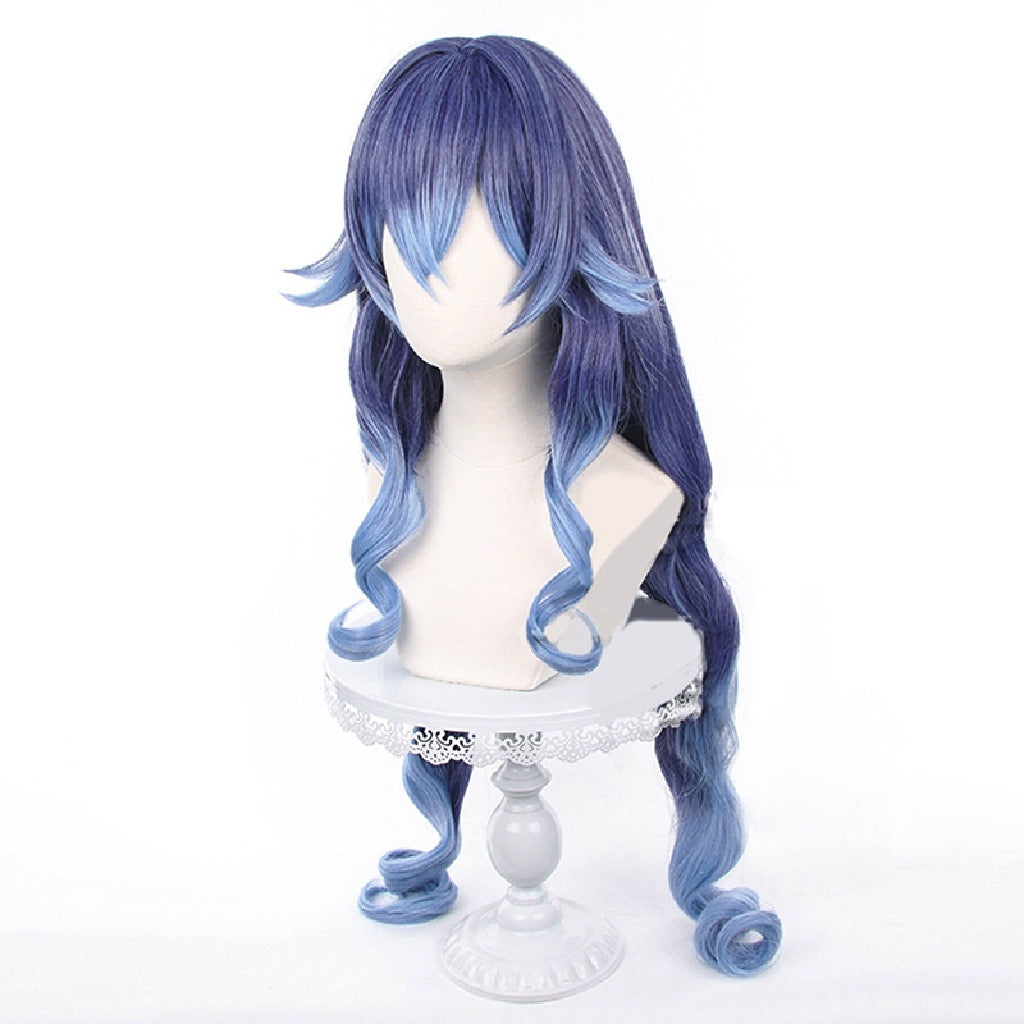 Genshin Impact - Peluca de pelo Layla Cosplay
