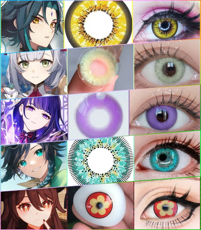 Genshin Impact Cosplay Contacts Recommendations