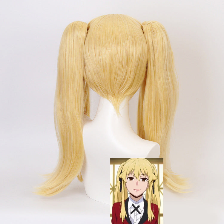 Kakegurui - Mary Saotome Cosplay Wig (Includes black ribbon)