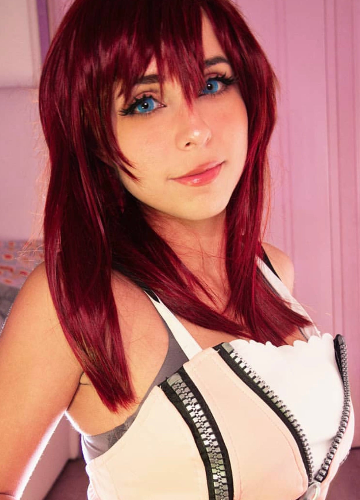 Alluring Blue Contacts – Vivid Sky Blue 15mm Cosplay Lenses