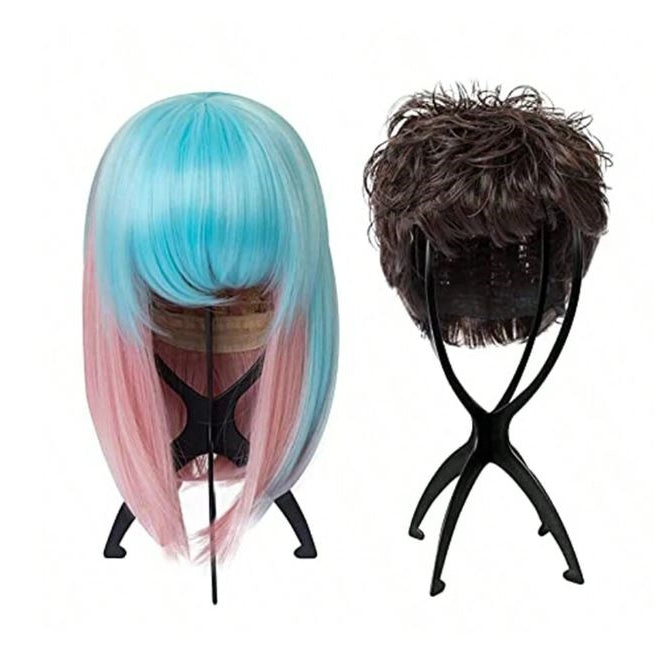 Portable Collapsible Wig Stand/ Holder
