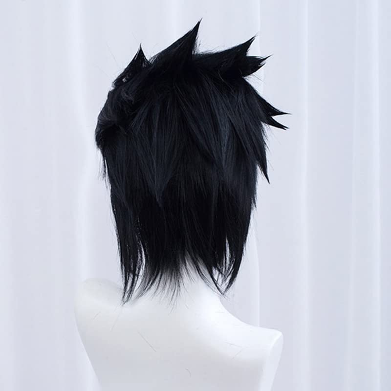 Sasuke Uchiha Naruto  - Dark Black Cosplay Hair Wig