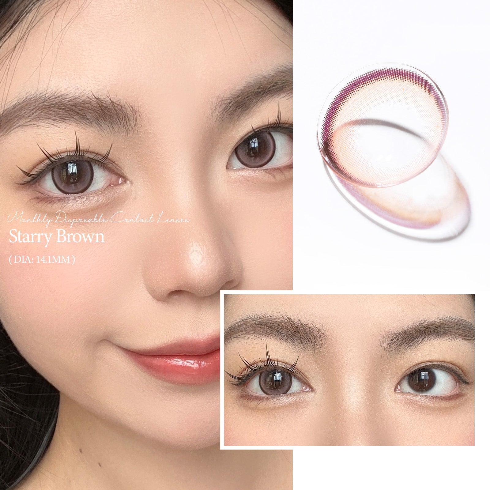 ii99 Starry Brown (Pinkish) - Ohmykitty Online Store