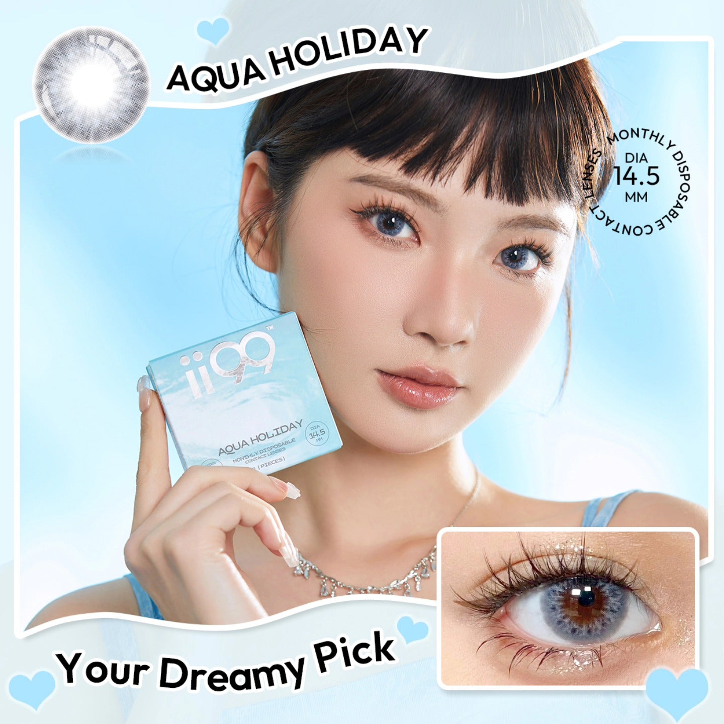 ii99 Aqua Holiday - Ohmykitty Online Store