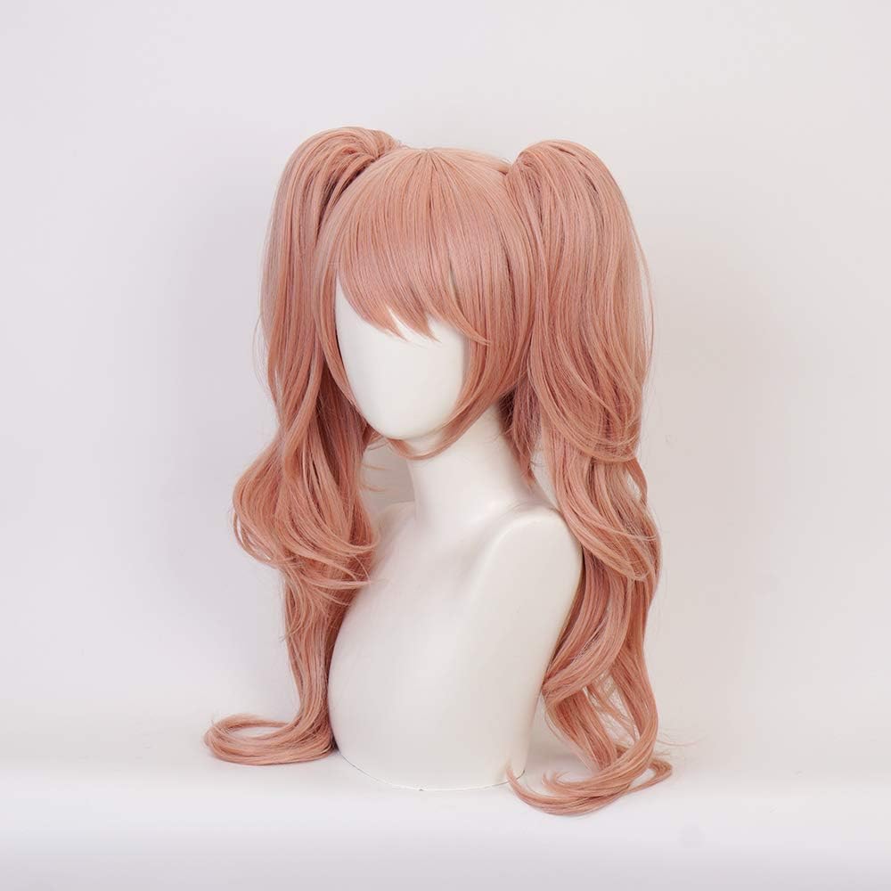 Danganronpa - Junko Enoshima (incluye pinzas para el cabello) - Peluca de cosplay 