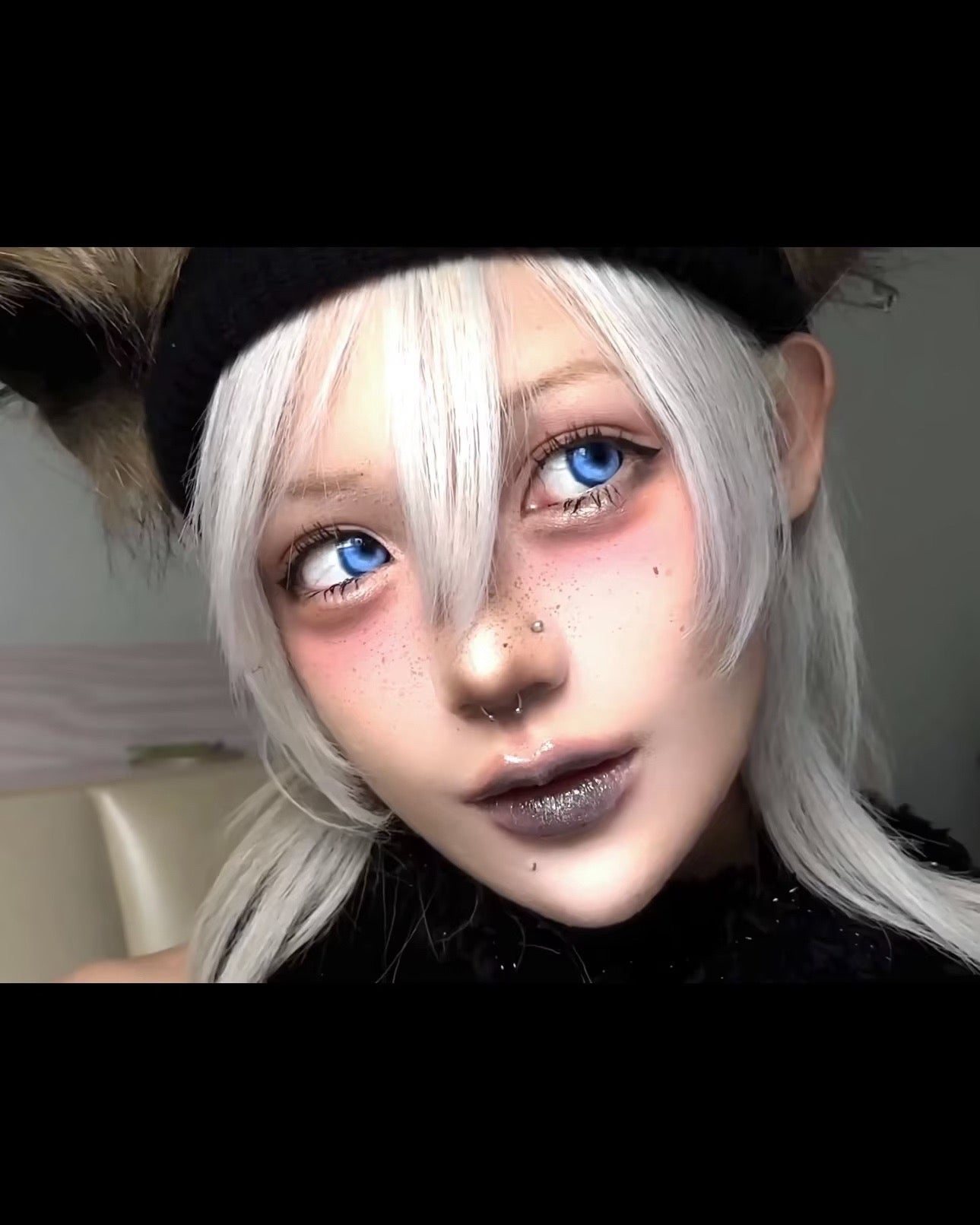 BJD Koi Brilliant Blue Contact Lenses
