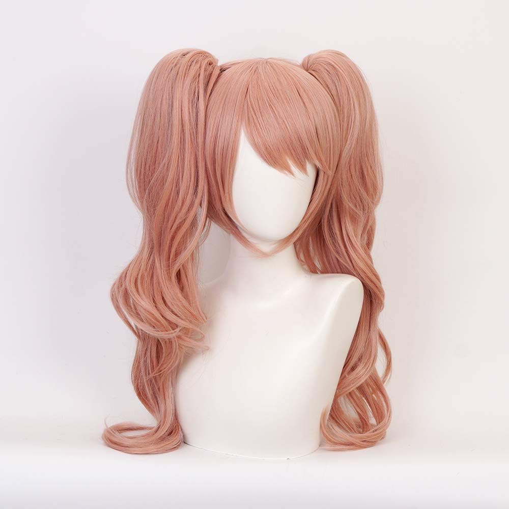 Danganronpa - Junko Enoshima (incluye pinzas para el cabello) - Peluca de cosplay 