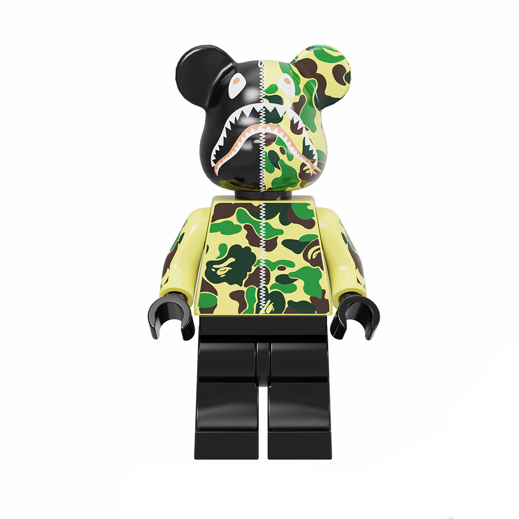 Bearbrick Collection Lego Minifigure Building Blocks