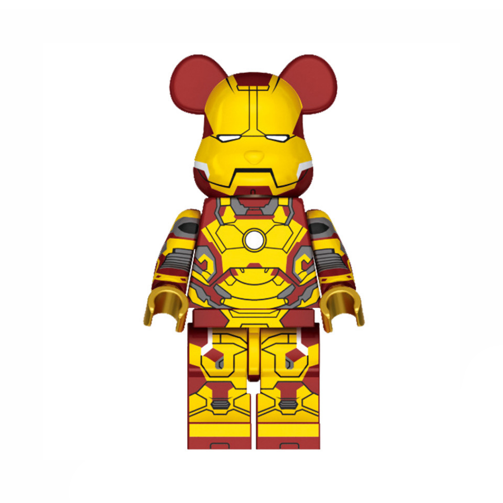 Bearbrick Collection Lego Minifigure Building Blocks