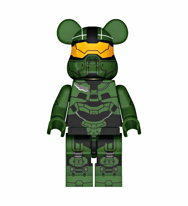 Bearbrick Collection Lego Minifigure Building Blocks