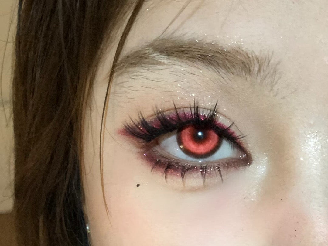 BJD Koi Red Contact Lenses