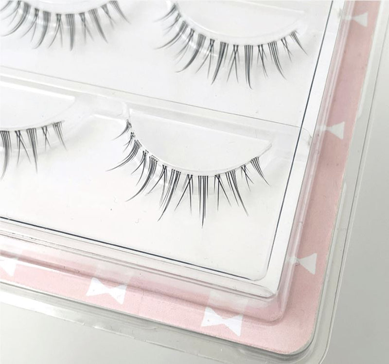 Japan Best seller 3D False eyelashes 5 Pairs (Natural)