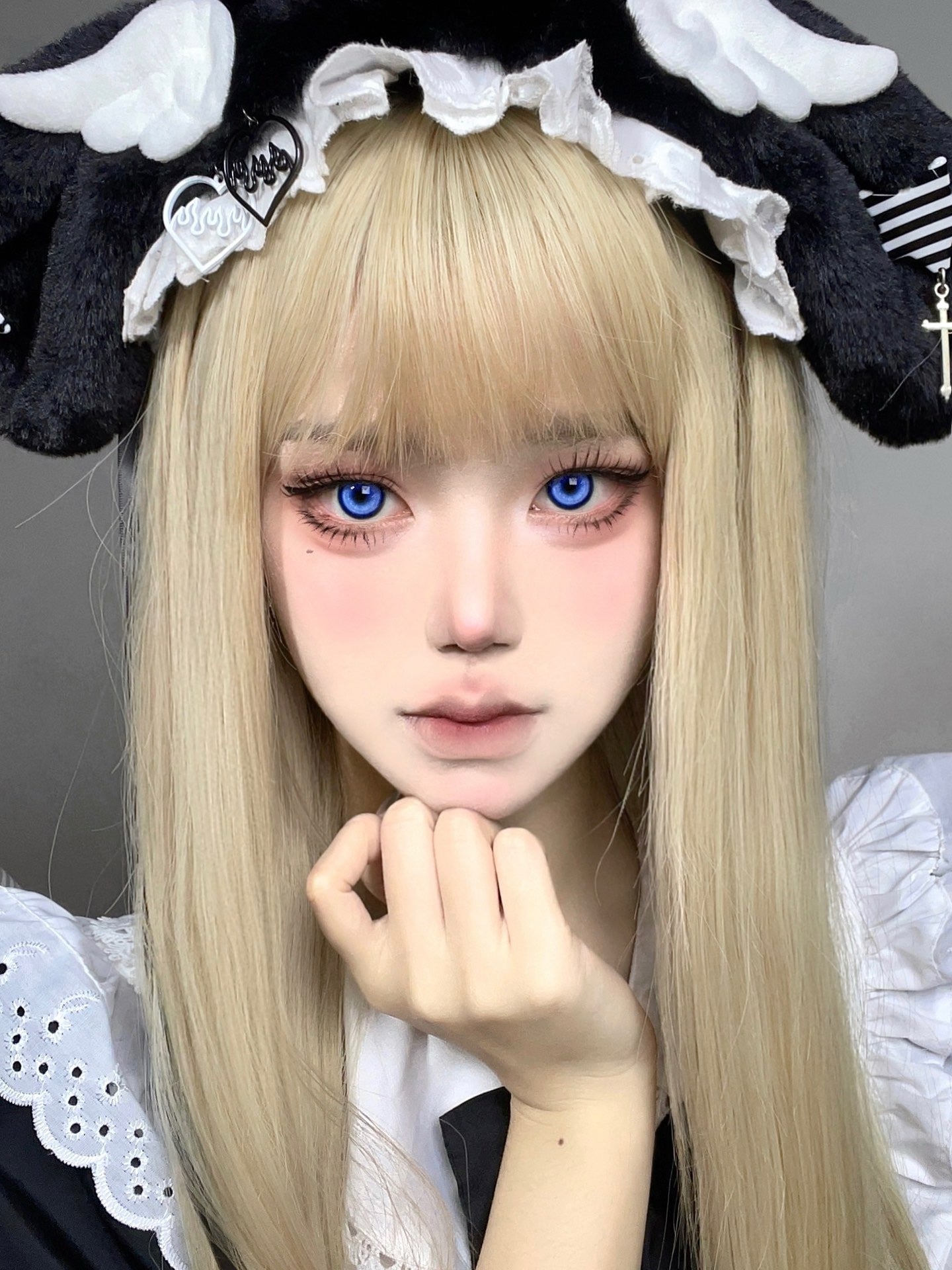 その他 BJD CLOBI Ethan Limited BJD Koi Brilliant Blue Contact Lenses