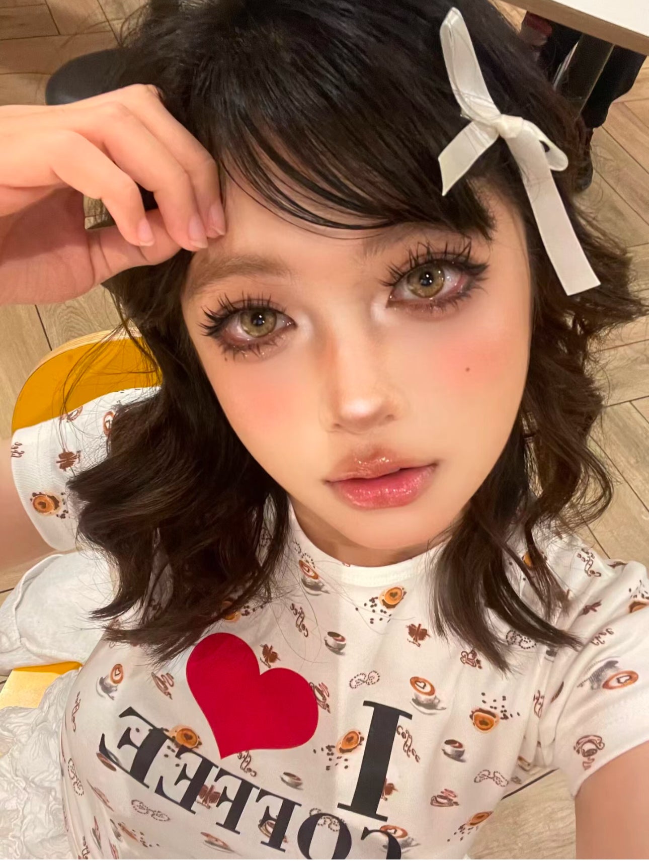 小物 side effects eye products SE-02 olive Jewel Olive – Olive Color Natural Eye Lenses