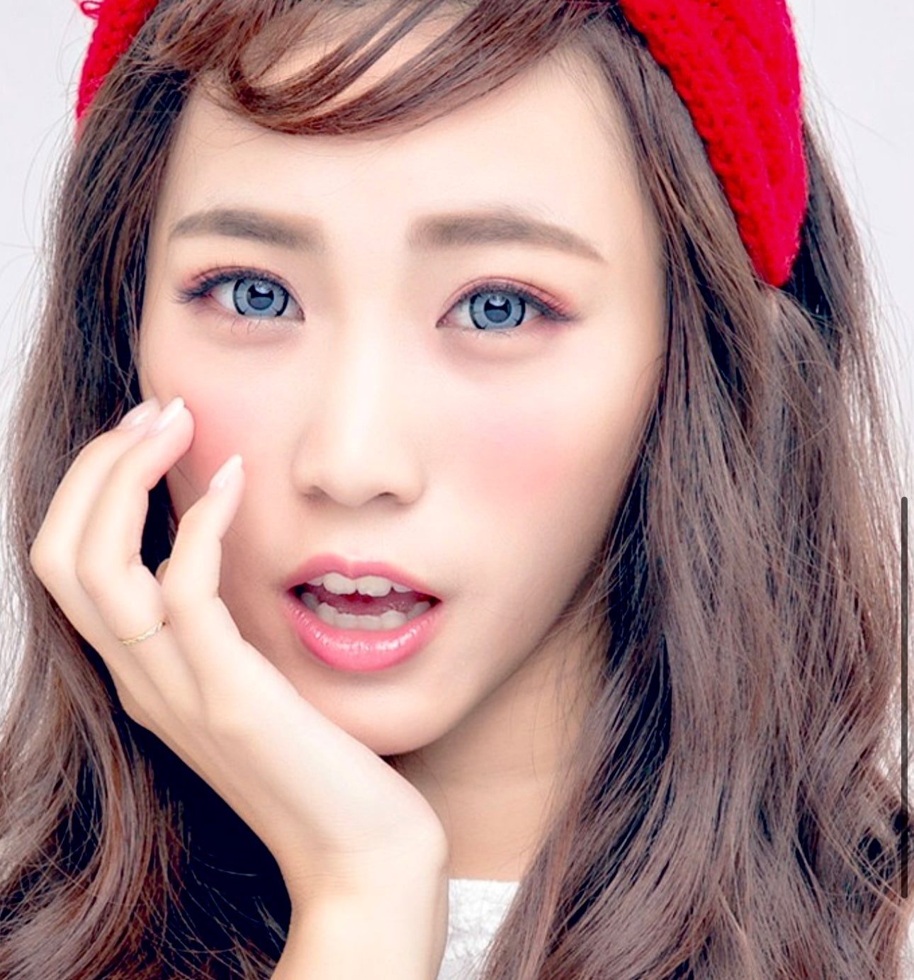 Twilight Gray 16mm Cosplay Contacts – Light Gray Lenses for Anime