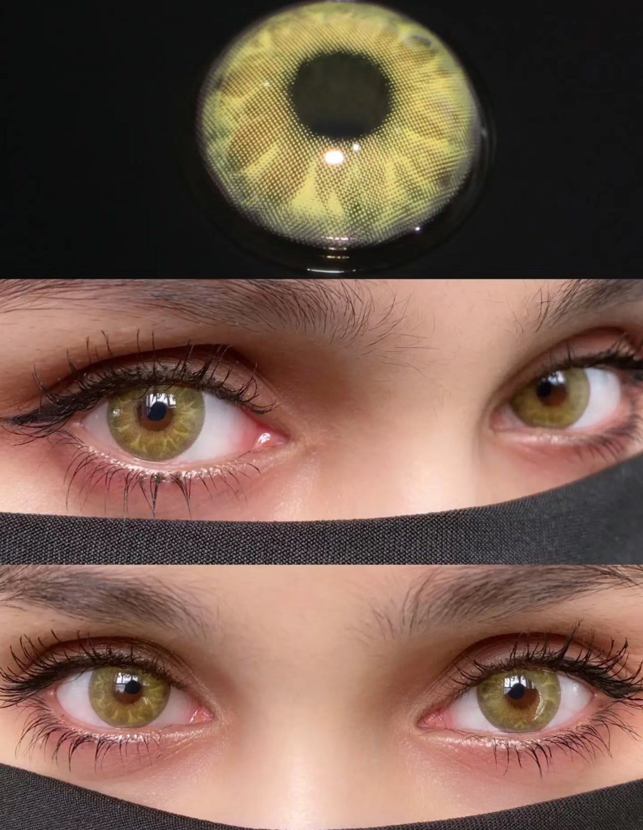 Jewel Olive – Olive Color Natural Eye Lenses