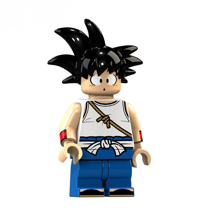 Dragon Ball Z Kid Goku Lego Mini Figura 