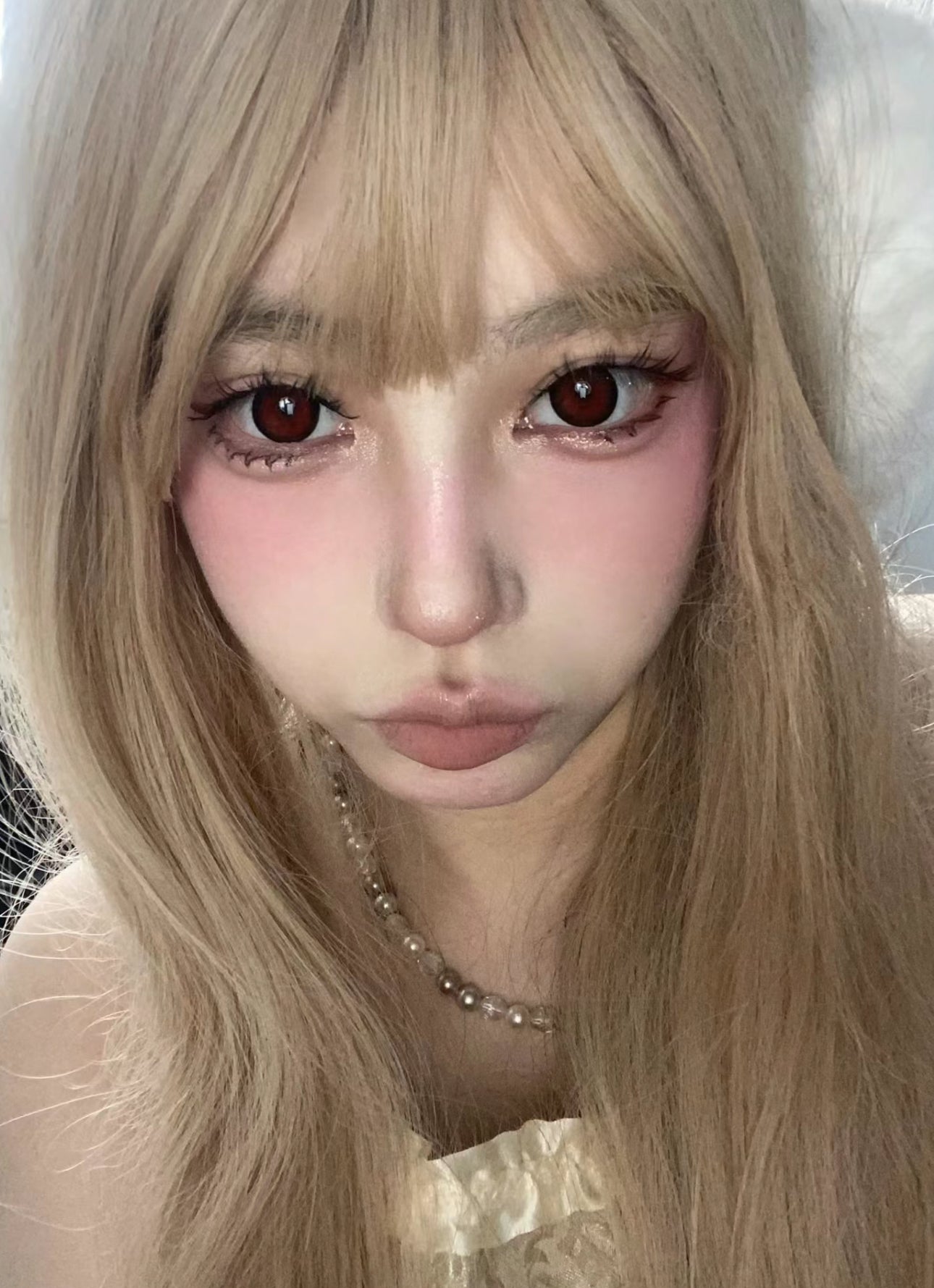 Kazzue Midnight Copper Contacts – Dark Choco Dolly Eye