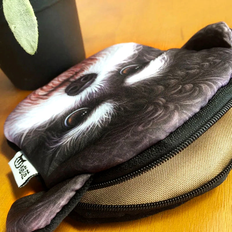 Dog Coin Zipper Pouch