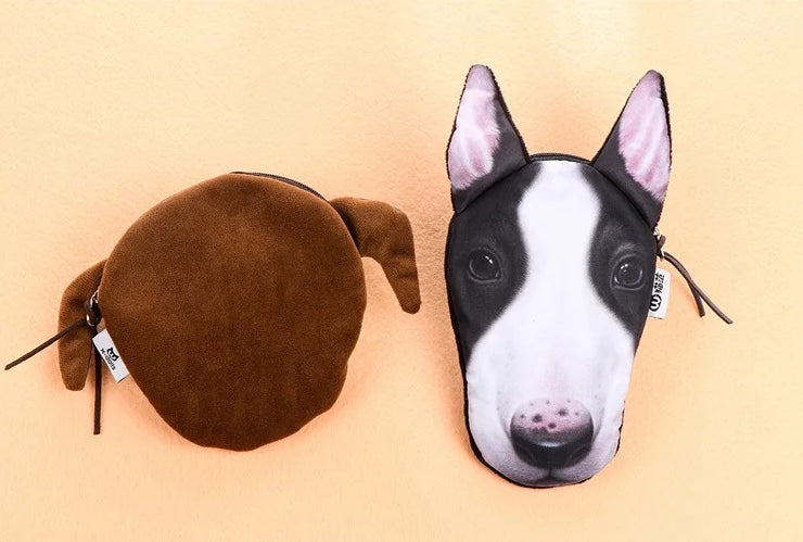 Dog Coin Zipper Pouch