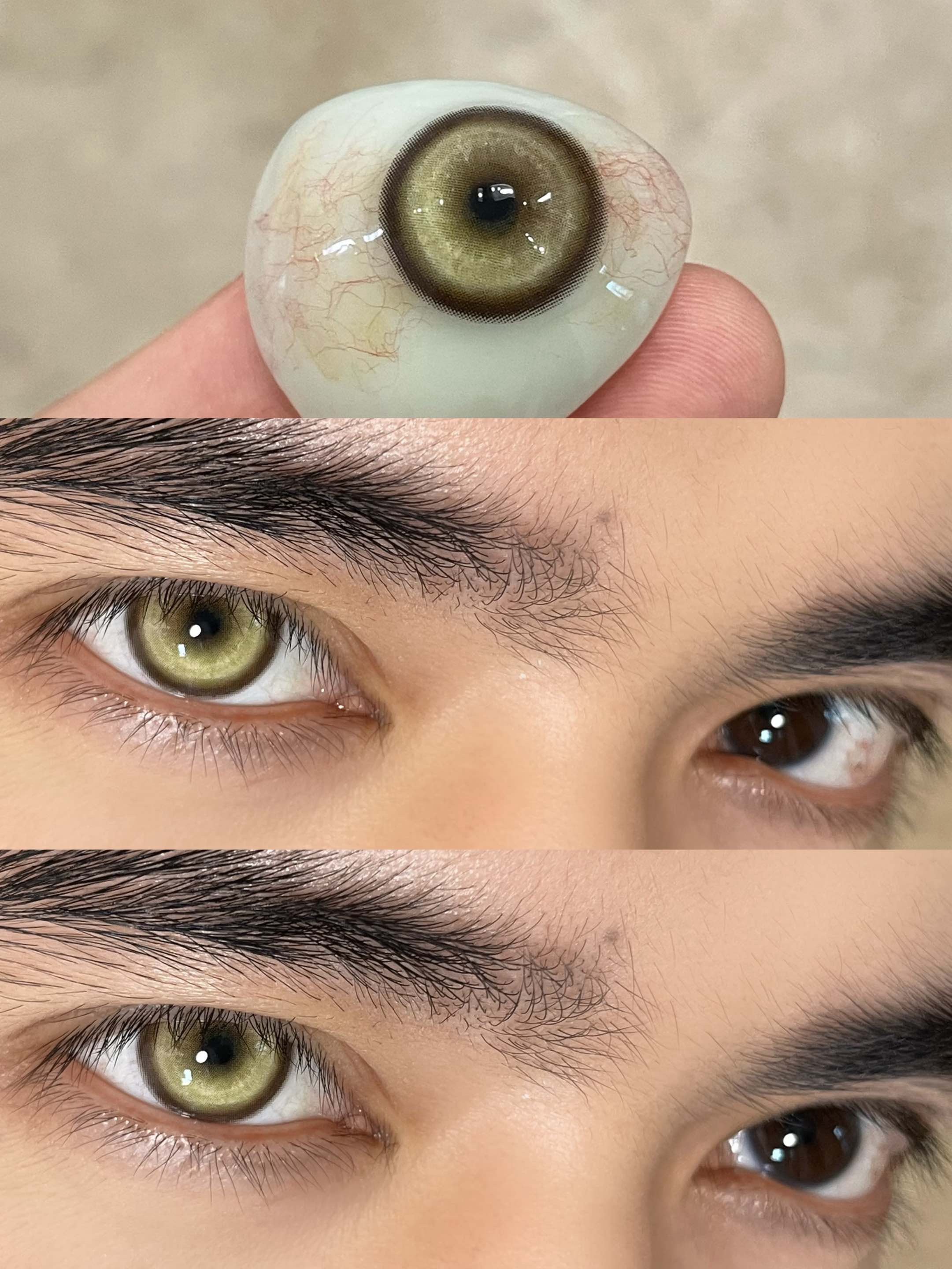 BJD Koi Brown Contact Lenses – Intense Yellowish Golden