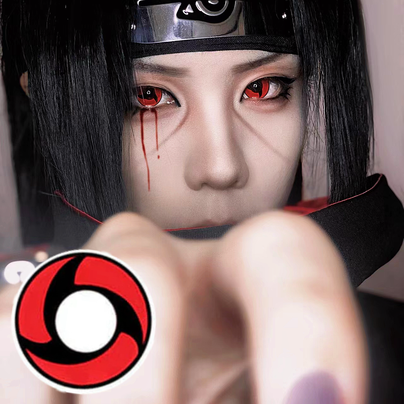 Contactos De Cosplay De Mangekyou Sharingan