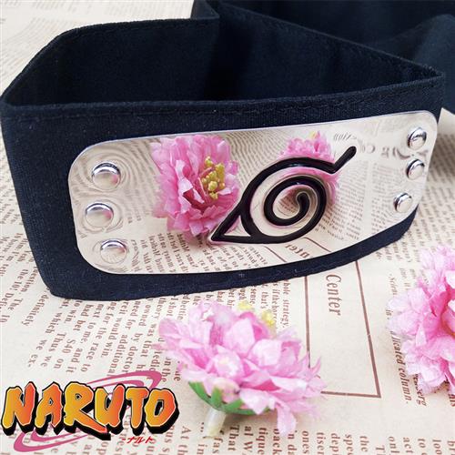 Naruto Boruto Uzumaki Wig and Headband Leaf Village Logo Cosplay Hair Wig