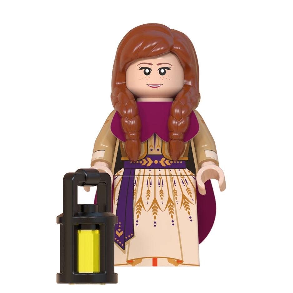 Frozen Princess Elsa and Anna Lego Minifigure