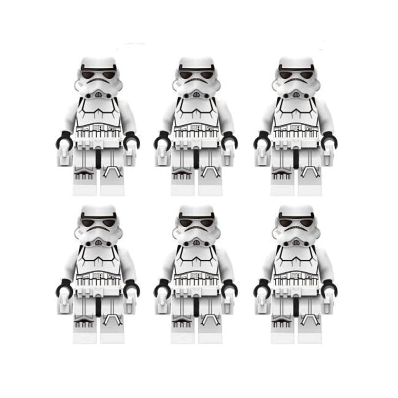 Stormtrooper Army Captain Phasma Silver Star Wars Mini figure Lego