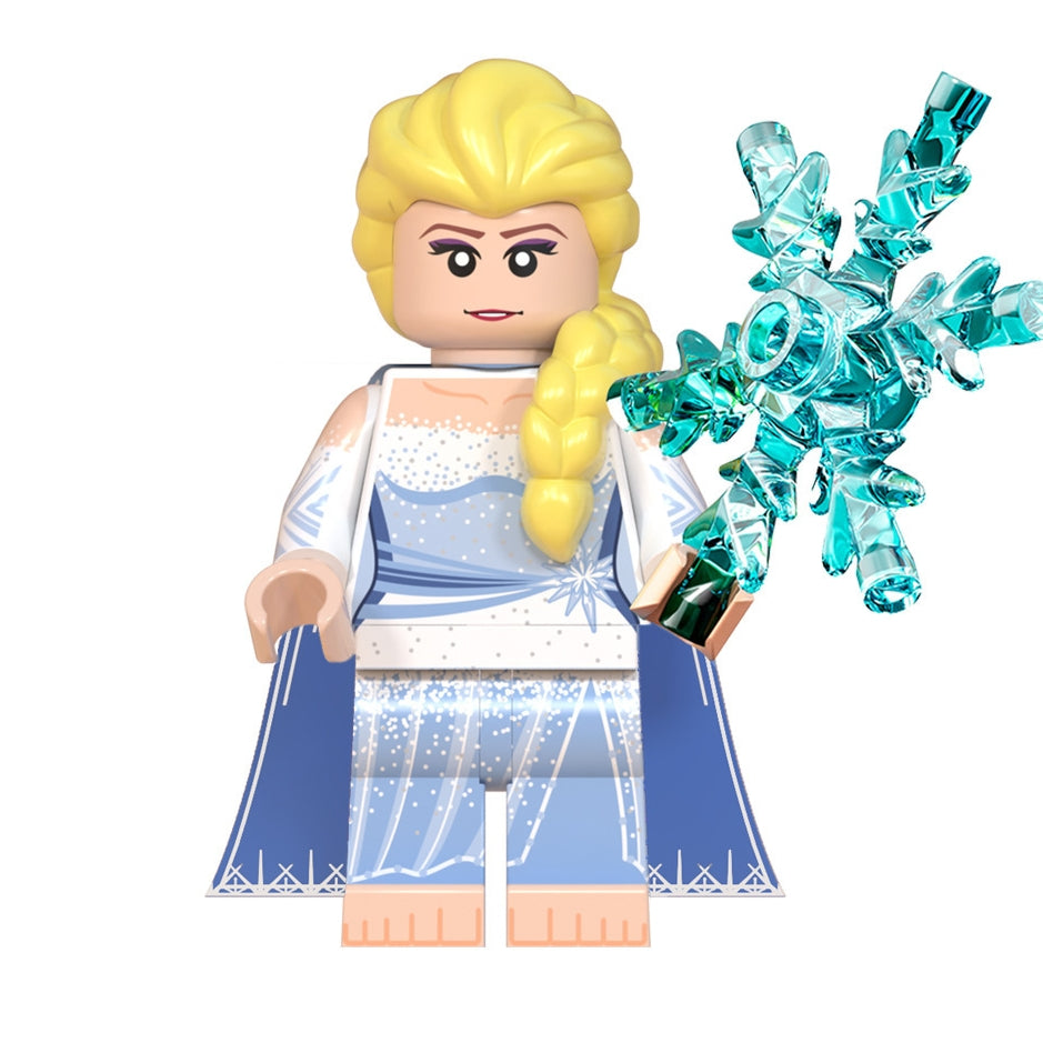 Frozen Princess Elsa and Anna Lego Minifigure